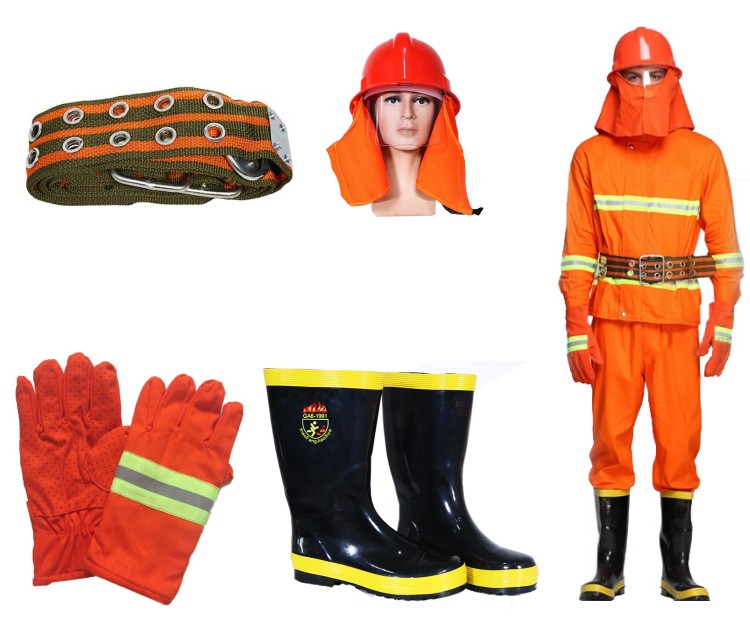 97款消防員滅火防護服五件套 全方位防護的可靠裝備